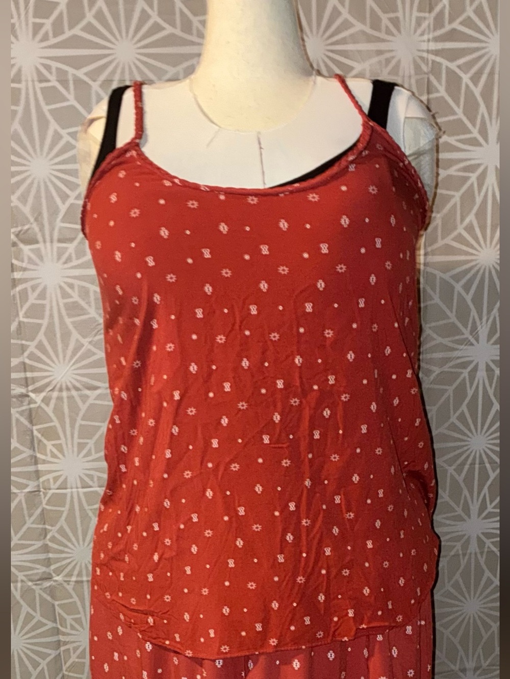 CHALLIS BRAIDED SLEEVELESS TANK (TOP ONLY)